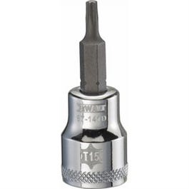 T15 Star Torx Socket, 3/8-In. Drive