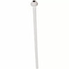 Plumb Pak Flexible Toilet Supply Tube, 3/8 in OD X 20 in L, Polybutylene (3/8 x 20)