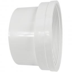 Genova Products PVC Sewer Fittings Cleanout Adapter