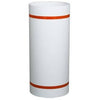 Trim Coil, White PVC Coated Aluminum, 24-In. x 50-Ft.