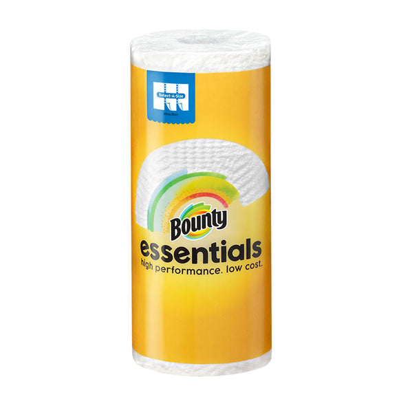 Bounty Regular Roll - Essentials White (1 Regular roll)