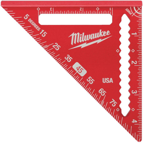 Milwaukee 4-1/2 In. Aluminum Trim/Rafter Square