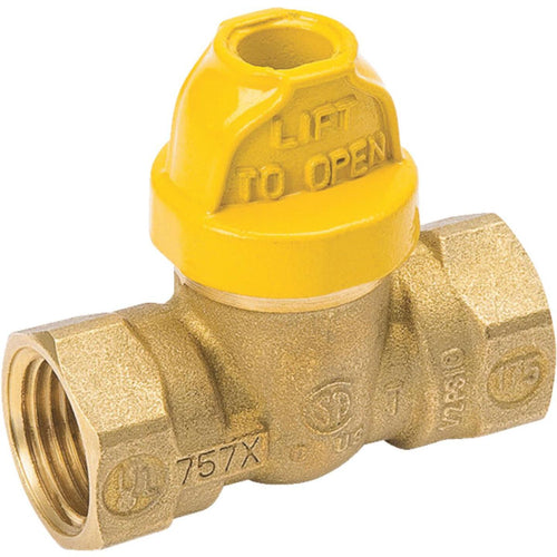 ProLine 1/2 In. FPT x FPT Chrome-Plated Brass Ball Ball Ball Valve