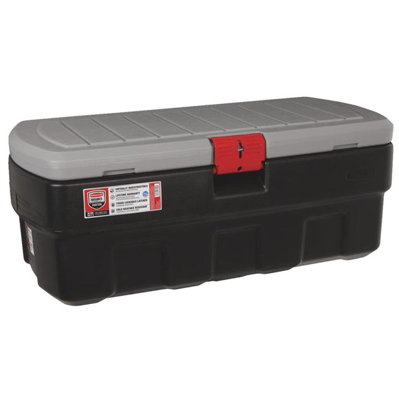 Rubbermaid ActionPacker 48 Gal. Black Storage Tote