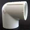 Ipex Pipe Elbow, 90 deg, 1/2 in, FPT x FPT, SCH 40, PVC (1/2)