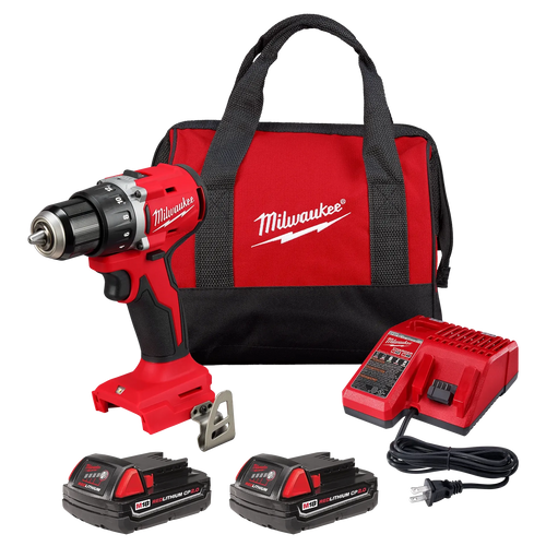 BMilwaukee M18™ Compact Brushless 1/2 Drill/Driver Kit