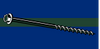 Midwest Fastener SaberDrive Hex Head Timber Screws