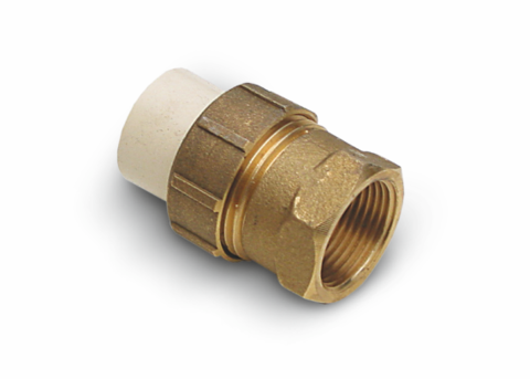 Genova Products 3/4 Low Lead CPVC Slip X 3/4 Brass FIP Transition Union (3/4)