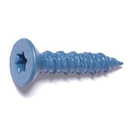 Masonry Screw, 1/4 x 1-1/4-In. Star Flat Head, 100-Pk.