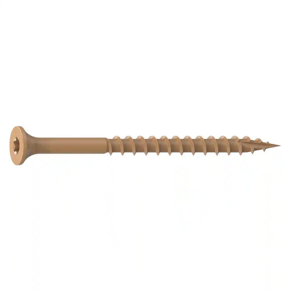 National Nail 1-5/8 in. #8 ProTech Tan Premium Star Drive Bugle-Head Deck Screws (100-Count)