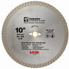 Circular Saw Blade, Turbo Rim Dry/Wet, 10-In.