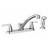 Adler Kitchen Faucet, Double Handle, Chrome