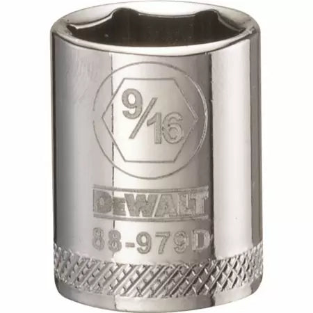 Stanley 3/8 in Drive 6 pt Socket 9/16 in (3/8 x 9/16)