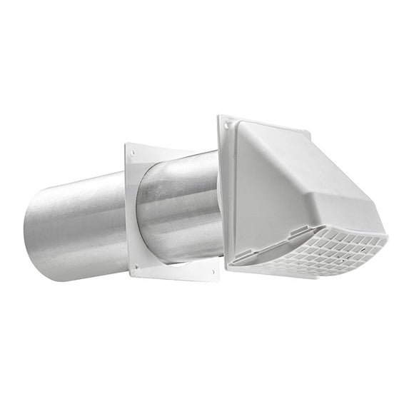 Lambro Industries 4″ White Plastic Preferred Hood Vent (4