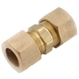 Compression Full Union, Brass, 1/2-In.