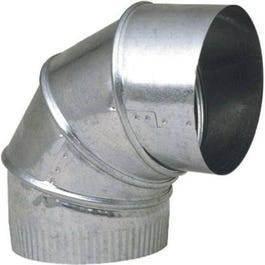 Galvanized Adjustable Furnace Elbow, 6-In., 24-Gauge