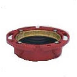 Instant Set Closet Flange, Cast Iron, 4 x 2-In.