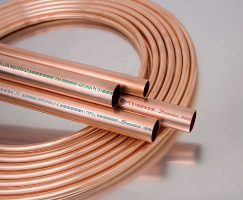 Mueller Streamline® Copper Tube sets 1/2 X 5' (1/2 X 5')