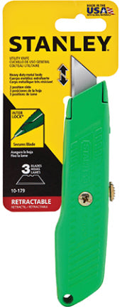 HI-VIS INTERLOCK  (T.M.) UTILITY KNIFE