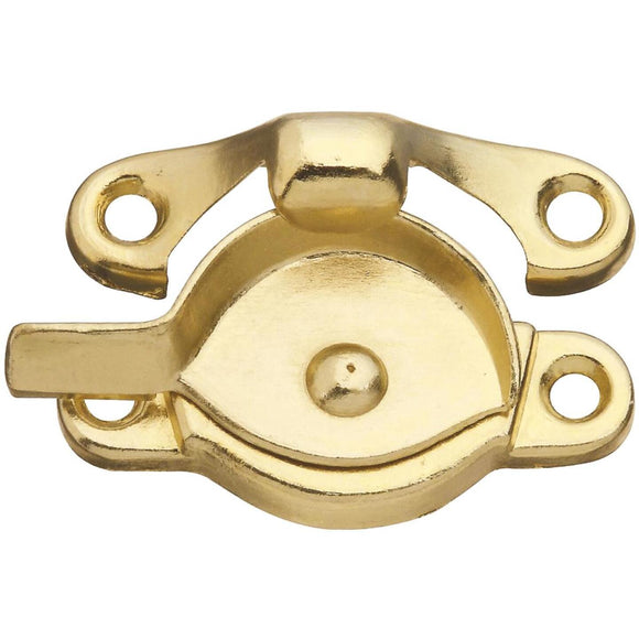 National Brass 7/8 In. Crescent Sash Lock