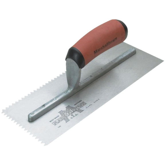 Marshalltown 3/16 In. V-Notched Trowel w/DuraSoft Handle