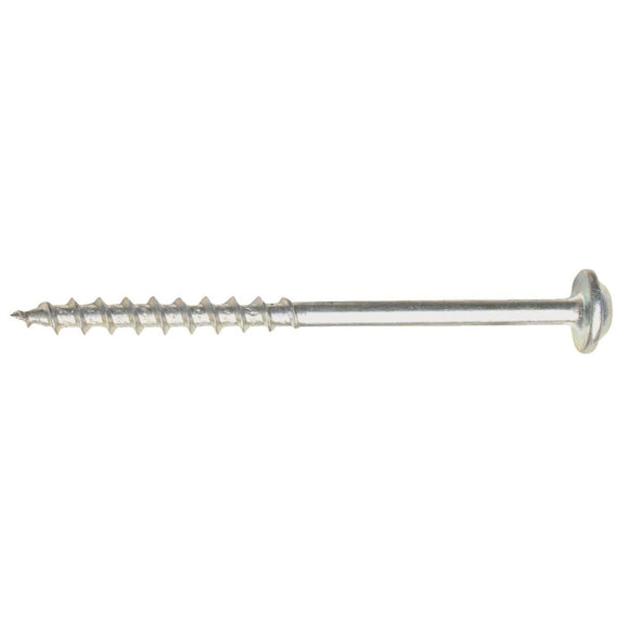 Kreg Blue-Kote #8 2-1/2 In. Coarse Maxi-Loc Washer Head Pocket Hole Screw (250 Ct.)