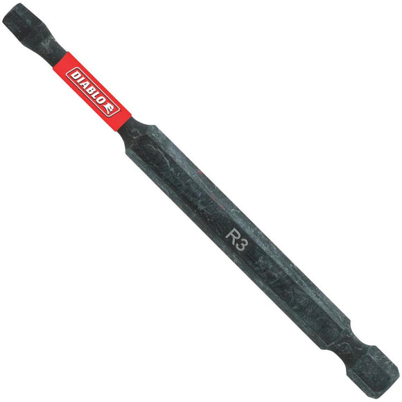 Diablo #2 Square Recess 3-1/2 In. Power Impact Screwdriver Bit