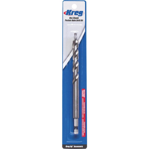 Kreg 3/8 In. Hex Shank Pocket Hole Drill Bit