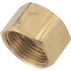 Anderson Metals 1/2 In. Brass Compression Cap