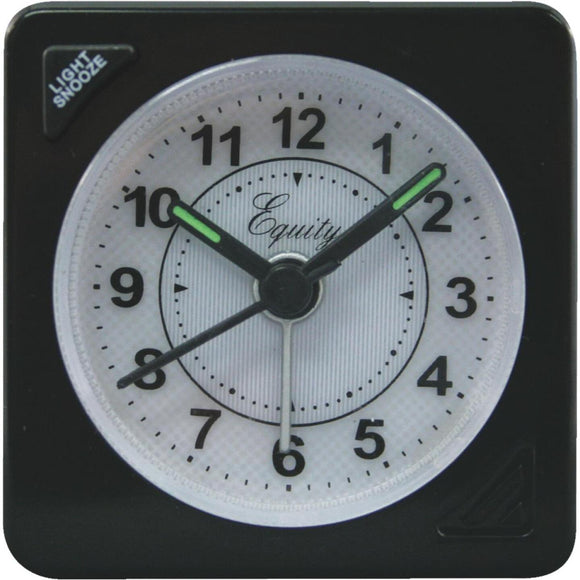 La Crosse Technology Equity Quartz Analog Travel Alarm Clock