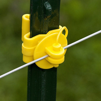 Zareba Fi-Shock® Yellow Pin-Lock T-Post Insulator