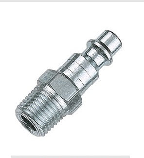 Tru-Flate MNPT Steel Industrial Plug (3/8)