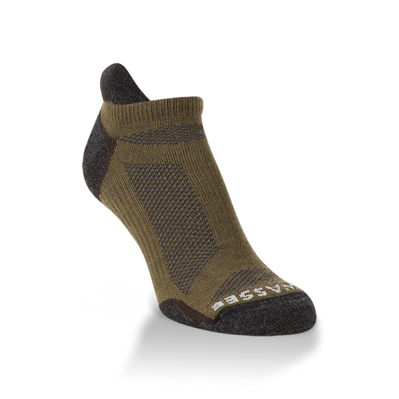 Hiwassee Crescent Lightweight Tech No Show Socks